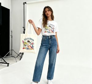 Bolsa de Lona Personalizada de Fábrica con Cierre de Cremallera y Asa al Hombro, Bolsa de Compras de Algodón Grande con Logotipo - Product Image 1