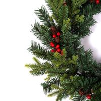 UMIND Grosir Garland Natal Artifisial 2.0m/ 2.7m Murah untuk Dekorasi Dalam & Luar Ruangan
