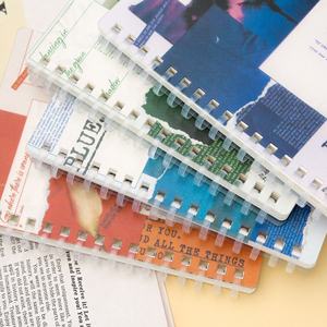 Cuaderno portátil de bambú A6, <span class=keywords><strong>libro</strong></span> de bobina de mano de primer producto para grabación de vida para regalo escolar, <span class=keywords><strong>libro</strong></span> de composición de madera A5 A4 - Product Image 2