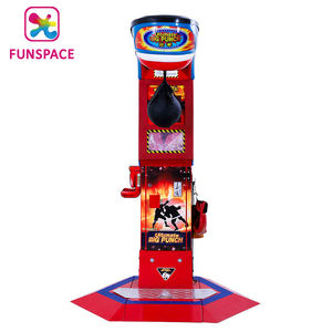 Prueba de fuerza robusta Venta de boletos Juegos que funcionan con monedas Arcade Punzonadora Máquina DE BOXEO - Product Image 2
