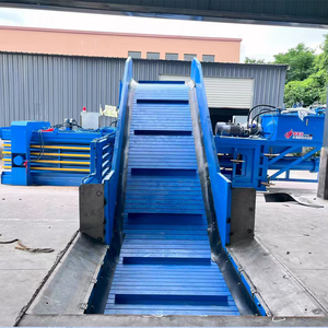 مكبس صناعي للخردة المعدنية لإعادة تدوير علب الألمنيوم، آلة ضغط أفقية للخردة الفولاذية والنحاسية - Product Image 3