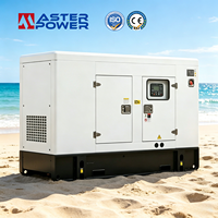 Générateur Diesel Haute Efficacité 30kW 37.5kVA à Cuivre Pur, Sans Balais, Silencieux, Source d'Énergie pour Usage Domestique, Minier et de Location