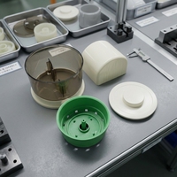 Composants de cuiseur à riz moulés par injection en PP : Base en plastique, coque extérieure, plateau, pièces personnalisées pour appareils électroménagers
