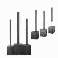 Al Aire Libre Dj Party Line Array Altavoces Columna Sistema Powered Altavoz