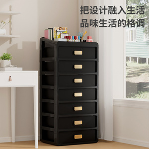 Desktop <b>Drawer</b> Organizer Plastic <b>Storage</b> <b>Box</b> With Multiple <b>Drawers</b> For Office Study Supplies Organization Modern Design - Product Image 2