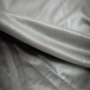 Ligero RFID bloqueo EMF EMI blindaje protección contra la radiación 100% recubierto plata Nano fibra entramado diamante tejido tela - Product Image 2