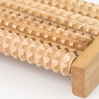 Rouleau de massage en bois artisanal de qualité supérieure, professionnel, pour le visage, les mains et le corps, anti-cellulite