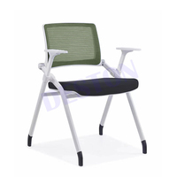 Chaise de formation en plastique PP pour bureau de réception d'invités Stack bon marché chaise de bureau empilable pour salle de conférence de formation en plastique