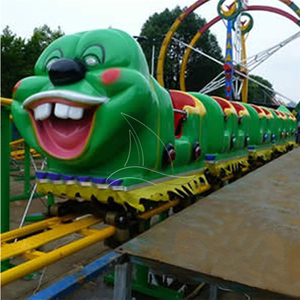 Montagnes russes de ver d'amusement de champ de foire d'intérieur et extérieur préférées d'enfants passionnantes - Product Image 4