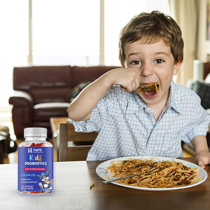 Gummies probiotiques pour enfants ODM/OEM, Merry Berry - 60 gummies - 1,5 milliard d'UFC et fibres prébiotiques - Sans OGM, végétalien - Product Image 3