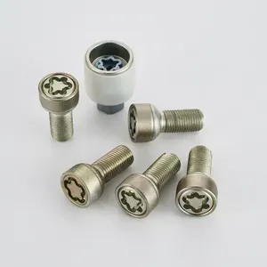 20pc Anti-Theft Wheel Lug Nut Removal Socket <b>Set</b> Inch Hex Steel Chrome Plated Universal Fit - Product Image 4