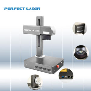 เครื่องแกะสลักเลเซอร์20W แบบตั้งโต๊ะเครื่องแกะสลักเลเซอร์ไฟเบอร์ PVC ทองแดงสแตนเลสทองแดงทองแดง - Product Image 4