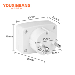 Kỹ Thuật Số Vôn kế EU USA cắm điện áp <span class=keywords><strong>Meter</strong></span> Ổ cắm điện áp Tester LCD hiển thị vôn kế 110V 220V tường Bảng điều chỉnh Vôn kế DM55-1 - Product Image 2
