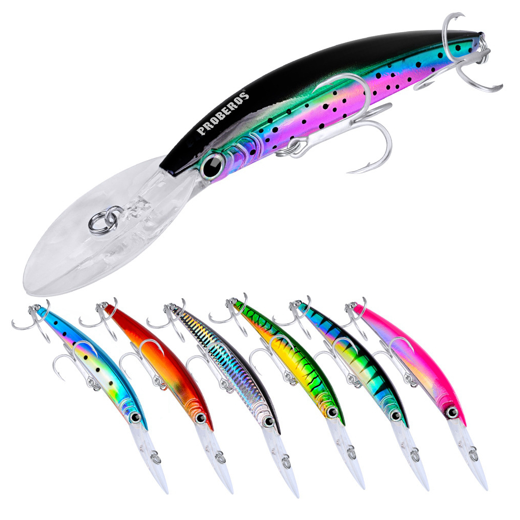 chinese fishing lures sale Sougayilang Large Hard Bait Minnow VIB Lure with Treble Hook Life-Like Swimbait Fishing Bait Popper Crankbait Vibe Sinking Lure for Bass Trout Walleye Redfish : Sports & Outdoors 17 cm / 6.69 in Weight I have a strict policy