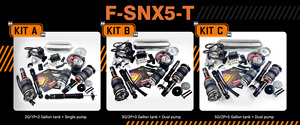 AIRMEXT/F-SNX5-T Nouvelle suspension pneumatique KIT COMPLET/<span class=keywords><strong>AIRRIDE</strong></span>/Airlift/Pneumatique/Gestion de l'air/Amortisseur réglable - Product Image 2