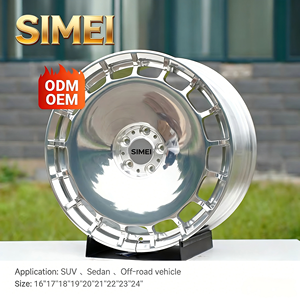Jantes personnalisées SIMEI 5x114.3 5x130 pour M3 M5 <span class=keywords><strong>Ferrari</strong></span> Ranger Rover 20 22 24 pouces, jantes de voiture de tourisme haute résistance - Product Image 1