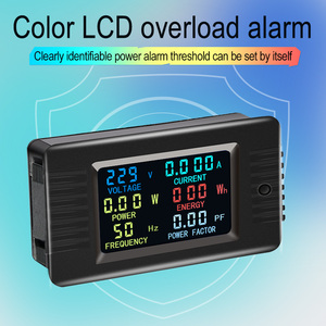 Einphasiges PZEM-022 220V Energie-Panel-<span class=keywords><strong>Meter</strong></span> mit Farb-<span class=keywords><strong>LCD</strong></span>-Anzeige Spannungs-Leistungs-Ampere <span class=keywords><strong>meter</strong></span> & Voltmeter Split CT KWH Mete - Product Image 3