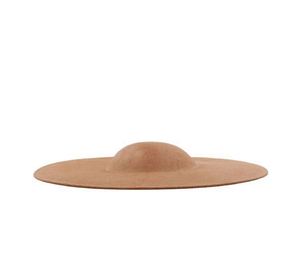 Chapeau rond de 16 pouces d'inspiration vintage - Style plage et affaires - 100% polyester - Toutes saisons - Product Image 1