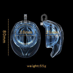 <span class=keywords><strong>Cage</strong></span> de chasteté Dispositif de chasteté Vertical Invisible Lock Cock <span class=keywords><strong>Cage</strong></span> pour hommes Jouets sexuels pour adultes pour l'exercice du pénis masculin et l'abstinence - Product Image 4