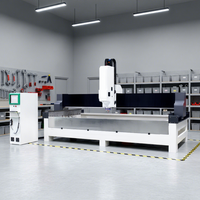 Centre d'usinage CNC pour pierre, machine de découpe et de sculpture 3D sur pierre, centre de traitement CNC ATC pour la découpe et le polissage de la pierre
