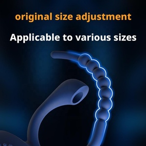 Anello Vibrante per Pene da <span class=keywords><strong>Uomo</strong></span> con Ritardo dell'Eiaculazione, Sensazione Realistica, Confezione Personalizzabile - Giocattolo Sessuale per Adulti - Product Image 4