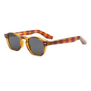 Nouvelles lunettes de soleil vintage pour hommes et femmes, monture PC haut de gamme, verres UV400, logo personnalisé, monture couleur écaille de tortue, pour la conduite - Product Image 6