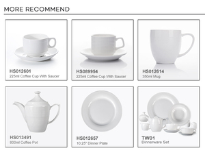 Ristorante personalizzato bianco porcellana tazza di <span class=keywords><strong>caffè</strong></span> Espresso tazza di ceramica con piattino <span class=keywords><strong>Set</strong></span> di fabbrica all'ingrosso per Logo personalizzato omaggi - Product Image 3