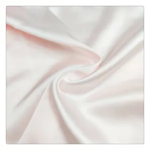 100% Polyester stoff Imitieren Seide 50D Satin Chiffon stoff für bluse rock kleid nachtwäsche
