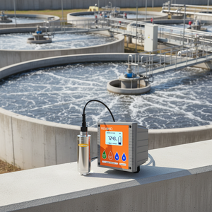 REMOND OEM Capteur de concentration de boues personnalisable (TSS/<span class=keywords><strong>MLSS</strong></span>) avec analyse de 0 à 30 000 mg/L et communication RS485 - Product Image 1