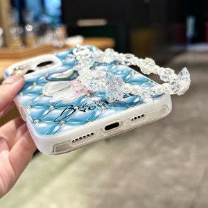 Custodie per cellulari <span class=keywords><strong>con</strong></span> laccetto a forma di cuore e fiocco di diamanti per <span class=keywords><strong>iPhone</strong></span> INFINIX SMART 5 6 7 8 9 e per <span class=keywords><strong>iPhone</strong></span> 14 15 16 17 Pro Max - Product Image 4