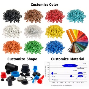 Sanyong không thấm nước Silicone cao su cắm với khóa nhỏ cao su lỗ cắm Silicone Stopper cao su thử nghiệm cắm - Product Image 4