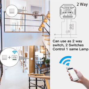 Tuya thông minh 1 chiều wifi trong tường chuyển đổi thông minh tự động hóa nhà mô-đun điều khiển từ xa thiết bị chuyển mạch - Product Image 6
