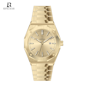 Montre à quartz pour hommes en acier inoxydable, marque de luxe, avec logo personnalisé, vente en gros, collection 2020 - Product Image 4