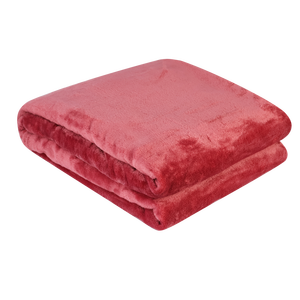 Haute qualité microfibre polaire reine taille couverture doux multicolore tissé voyage été pique-niques couette solide vente directe - Product Image 3