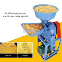 Moulin à grains électrique de haute qualité avec trémie circulaire pour le broyage du maïs, du blé, du piment et des épices, usage agricole