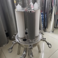Filtre lenticulaire de précision en acier inoxydable de qualité alimentaire pour eau potable huile de miel de vin