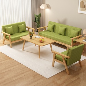 Fabric Sofa <b>Chair</b> Single Seat Living Room Bedroom Office Comfortable Simple Design <b>Small</b> Apartment Use - Product Image 5