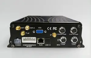 8ch AHD 720P Mobile DVR For Vehicles Mobile DVR Recorder Supports VGA And An Extra IPC