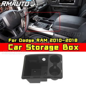 Support de rangement pour voiture, support de console centrale avant, porte-gobelet arrière pour Dodge RAM 2010-2018, kit carrosserie, accessoires de voiture - Product Image 2