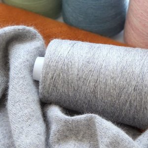 Cashmere Chất liệu 2/16 NM 100% Merino Len Sợi Cashmere chất liệu cho phụ nữ Cashmere găng tay - Product Image 2