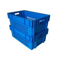 Caisse de transport pliable en plastique HDPE pour œufs, boîte de transport, conteneur