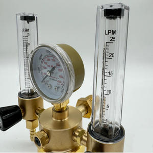 Régulateur à double débitmètre TWINS pour soudage TIG et PURGR industriel, torche de soudage TIG en laiton - Product Image 5