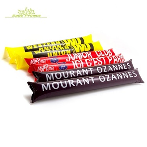 Bâtons gonflables promotionnels en PE écologiques et portables, fabriqués en Chine par OEM, pour faire du bruit (type ballon-claqueur) - Modèle 2026 - Product Image 4