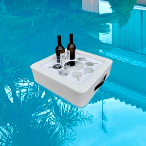 Bandeja Flotante de Lujo para Bebidas en la Piscina, Portavasos Flotante para Piscina - Product Image 5