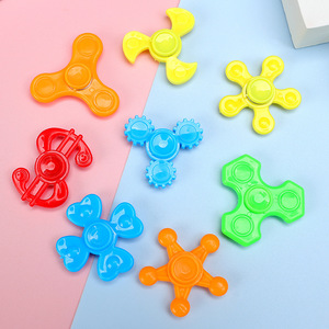Mini Fidget Spinners pour enfants, jouets éducatifs portables en plastique pour soulager le stress, 5 à 7 ans, unisexe, colorés, transfrontaliers - Product Image 1