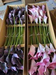 Decoração de Casamento Estilo Minimalista Luxuoso com Lírios Calla de Toque Real, Atacado de Lírios Calla Artificiais - Product Image 4