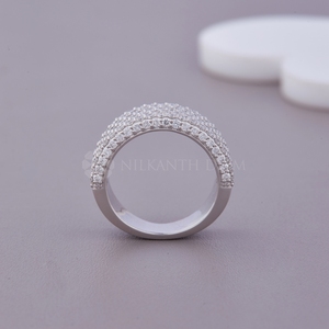 Trendy Design Round Cut <b>Diamond</b> Men's Band Lab Grown <b>Diamond</b> <b>Ring</b> for Wedding & Anniversary <b>Diamond</b> <b>Ring</b> for Sale Export - Product Image 4
