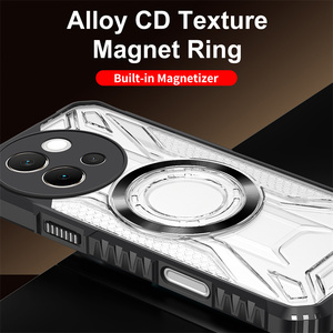 เคสโทรศัพท์กันกระแทก TPU+PC ดีไซน์หรูหรา รองรับการชาร์จไร้สายแบบแม่เหล็ก สำหรับ Realme15X/Realme C85 ลดราคาพิเศษ - Product Image 3