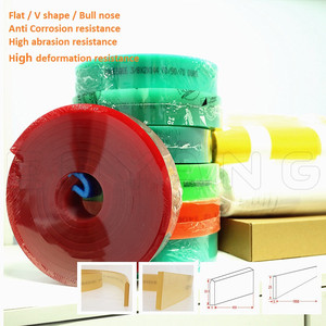 V Hình dạng/hình dạng phẳng <span class=keywords><strong>squeegee</strong></span> lưỡi PU <span class=keywords><strong>squeegee</strong></span> cao su cho màn hình in ấn - Product Image 2