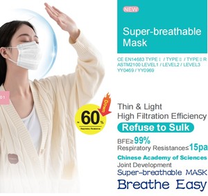 New Siêu Thoáng Khí Dùng Một Lần Cấp 3 Phẫu Thuật Dành Cho Người Lớn Giáng Sinh Tùy Chỉnh Y Tế 3ply Mặt Nạ - Product Image 2